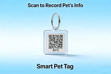 QR Code + NFC Pendant